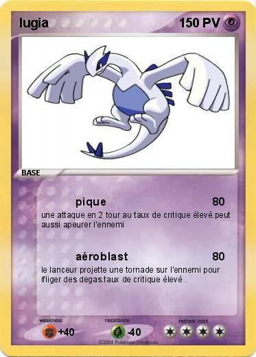 Pokemon lugia