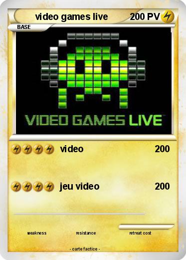 Pokemon video games live