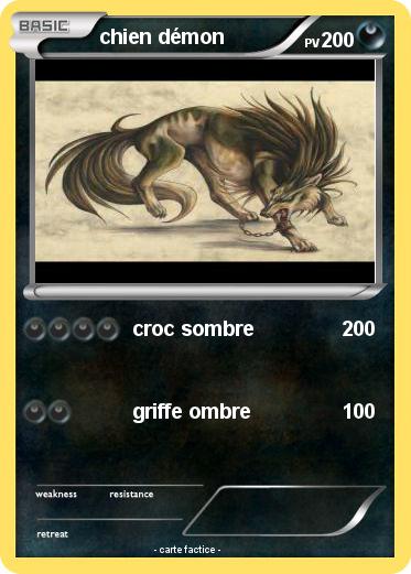 Pokemon chien démon