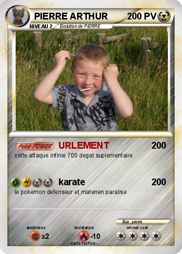 Pokemon PIERRE ARTHUR