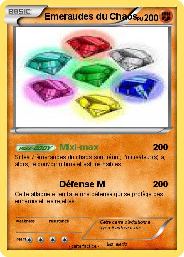 Pokemon Emeraudes du Chaos
