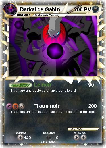 Pokemon Darkai de Gabin