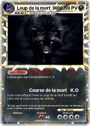 Pokemon Loup de la mort  9000