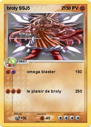 Pokemon broly SSJ5                         2