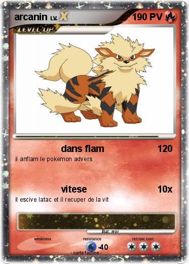 Pokemon arcanin