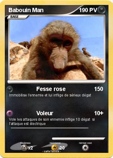 Pokemon Babouin Man