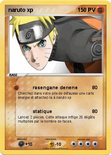 Pokemon naruto xp