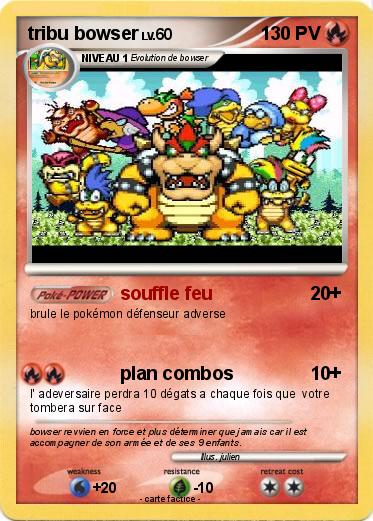 Pokemon tribu bowser
