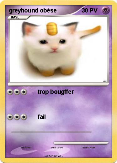 Pokemon greyhound obèse
