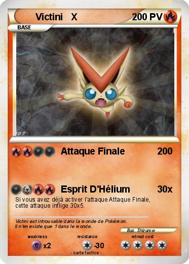 Pokemon Victini   X