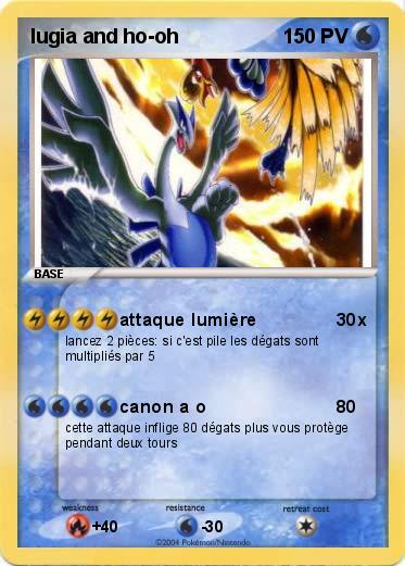 Pokemon lugia and ho-oh