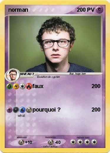 Pokemon norman
