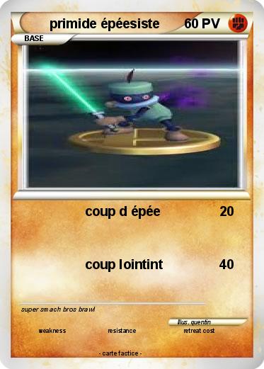 Pokemon primide épéesiste