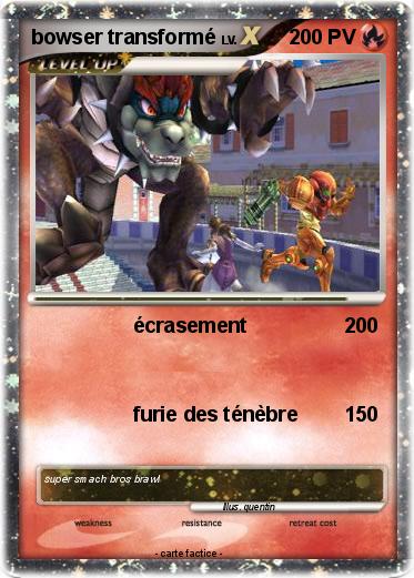 Pokemon bowser transformé
