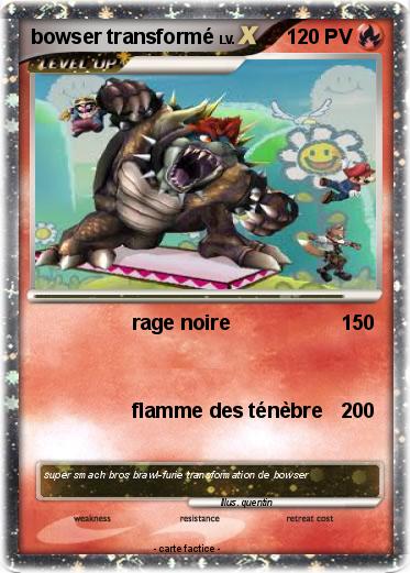 Pokemon bowser transformé