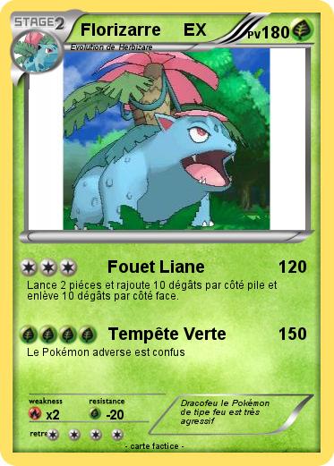Pokemon Florizarre     EX