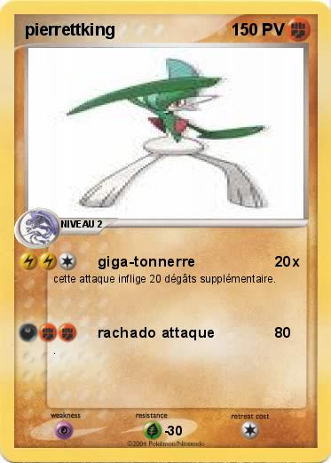 Pokemon pierrettking