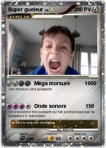 Pokemon Super gueleur