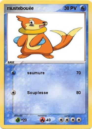 Pokemon mustebouée