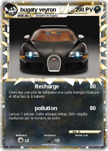 Pokemon bugaty veyron