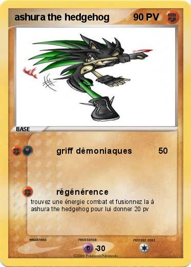 Pokemon ashura the hedgehog