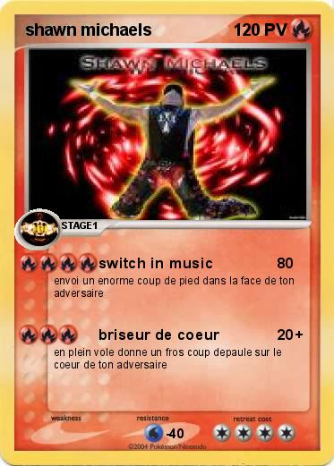 Pokemon shawn michaels