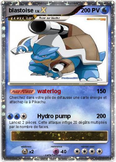 Pokemon blastoise