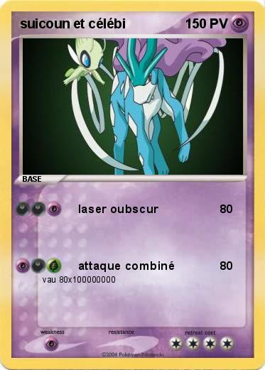 Pokemon suicoun et célébi