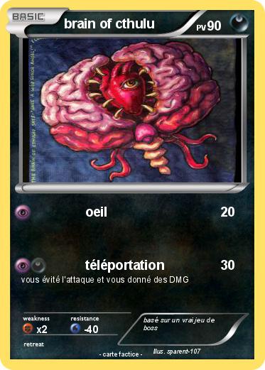 Pokemon brain of cthulu