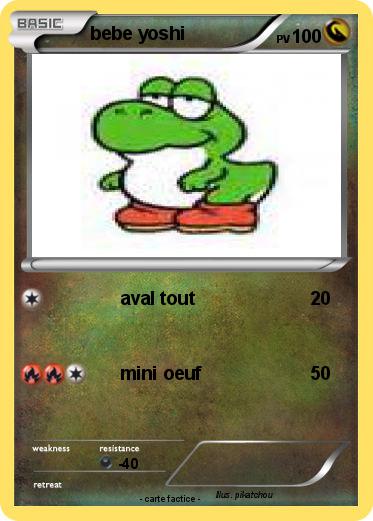 Pokemon bebe yoshi