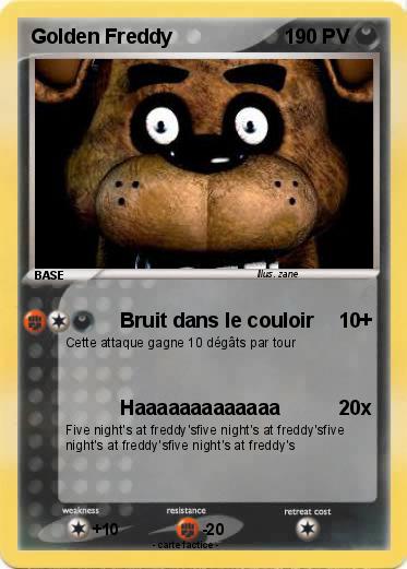 Pokemon Golden Freddy