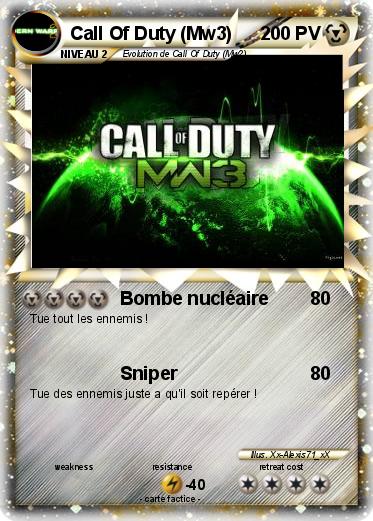 Pokemon Call Of Duty (Mw3)