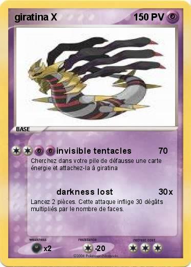 Pokemon giratina X
