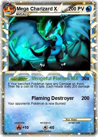 Pokemon Mega Charizard X