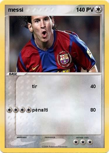 Pokemon messi