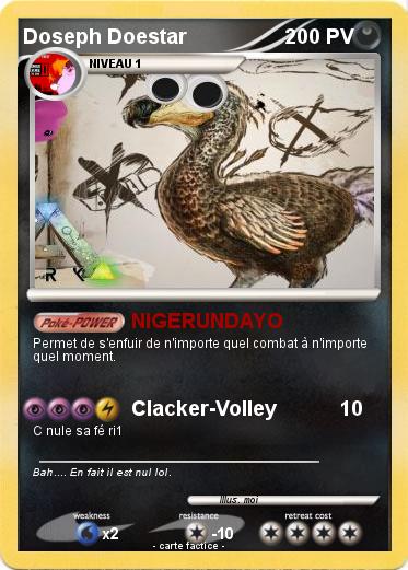 Pokemon Doseph Doestar