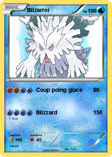 Pokemon Blizarroi