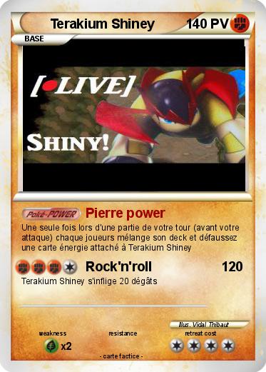 Pokemon Terakium Shiney