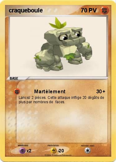 Pokemon craqueboule