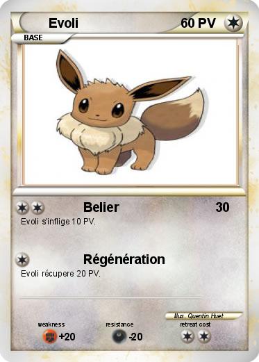 Pokemon Evoli