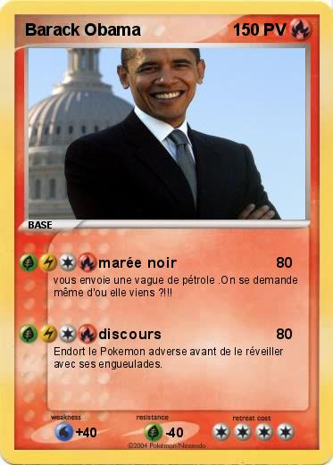 Pokemon Barack Obama