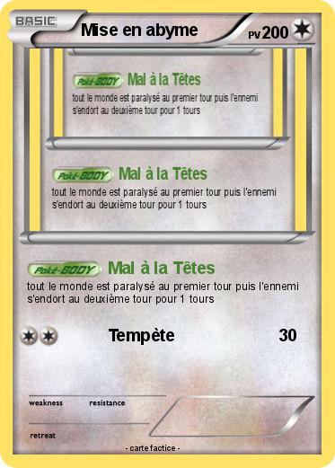 Pokemon Mise en abyme