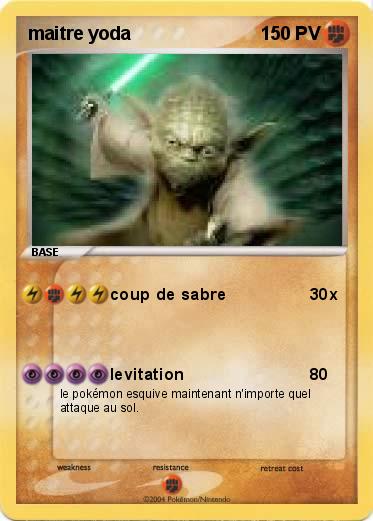 Pokemon maitre yoda