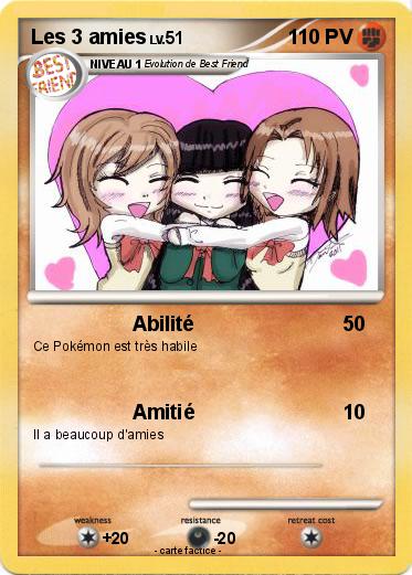 Pokemon Les 3 amies