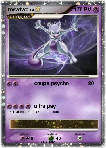 Pokemon mewtwo
