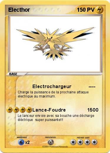 Pokemon Electhor