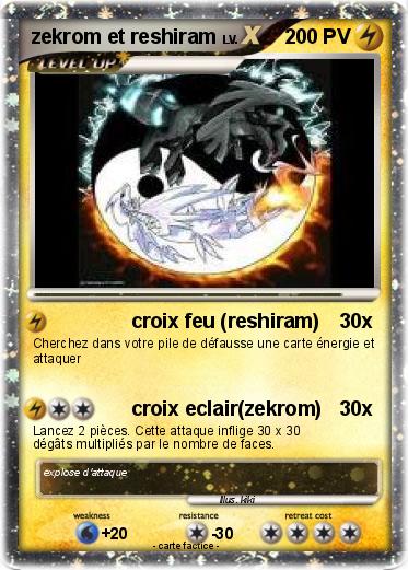 Pokemon zekrom et reshiram