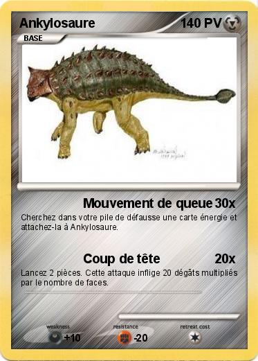 Pokemon Ankylosaure