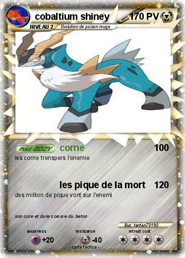 Pokemon cobaltium shiney