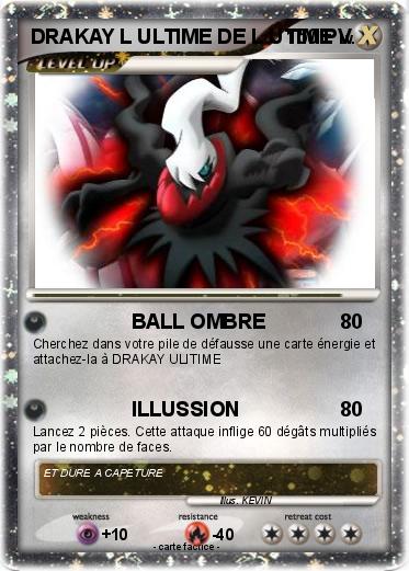 Pokemon DRAKAY L ULTIME DE L UTIME